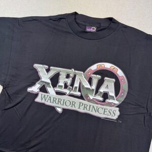 Xena Warrior Princess Size XL Official Product T-Shirt Black Graphic T Shirt